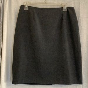 Synari dark gray lined skirt